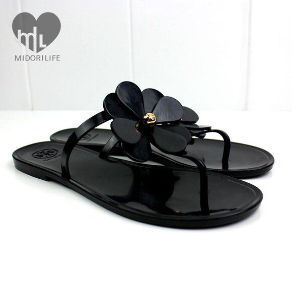 TORY BURCH Daisy Flower Jelly Thong Sandal - Picture 14 of 14